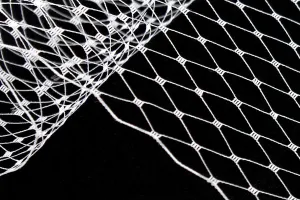 9" White Russian Netting
