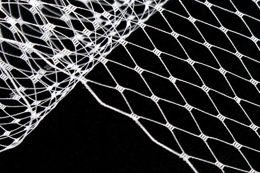 9" White Russian Netting