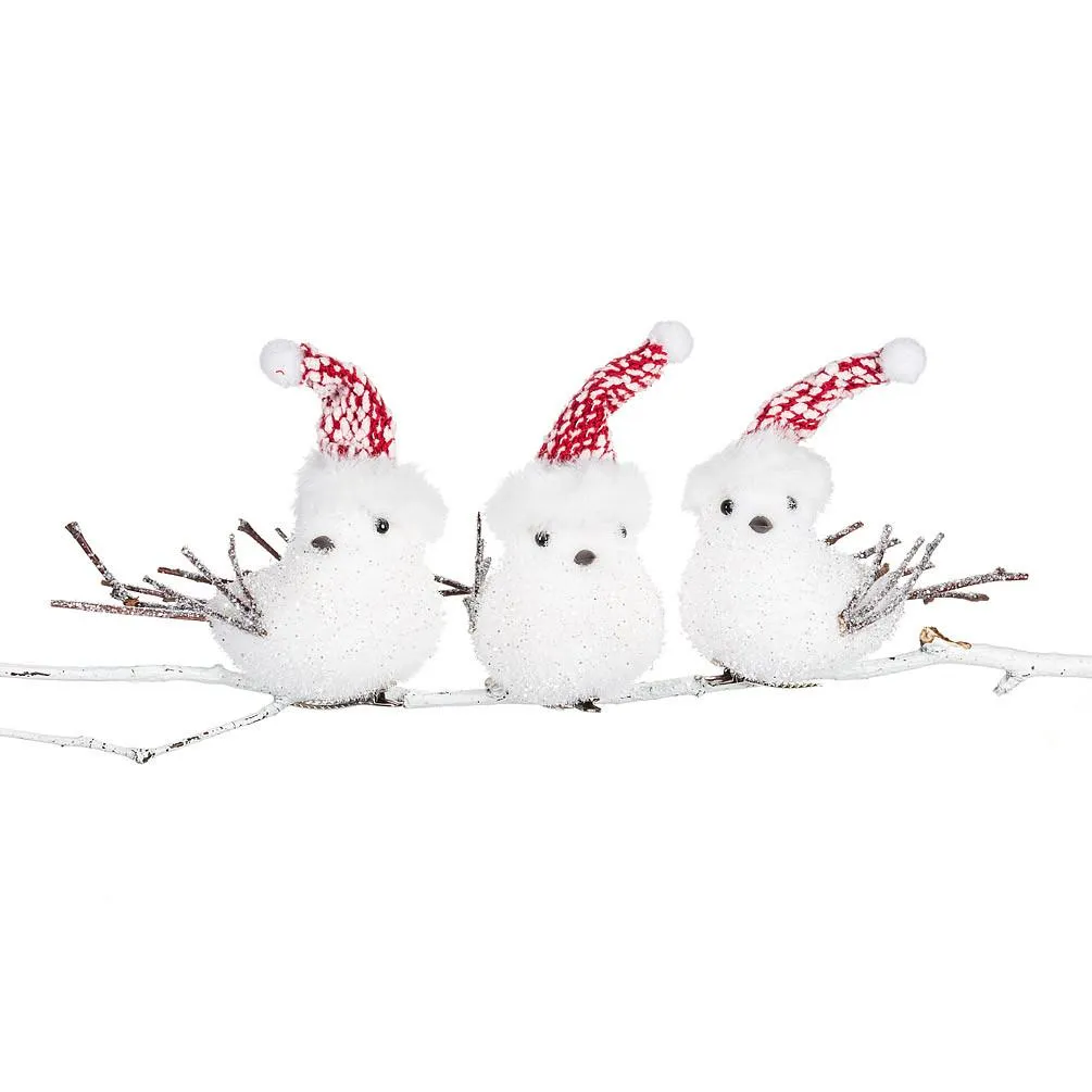 Abbott Clip Ornament - Bird With Hat (Assorted)