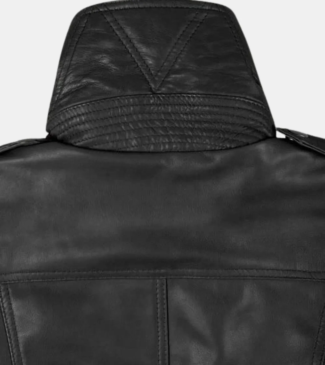 Alderidge Women's Black Leather Jacket