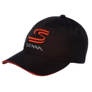 Ayrton Senna Baseball Cap, Adult, Black, 2015
