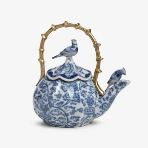Barclay Teapot With Bamboo Handle