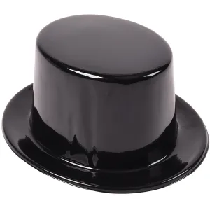 Black Costume Top Hats (one dozen)
