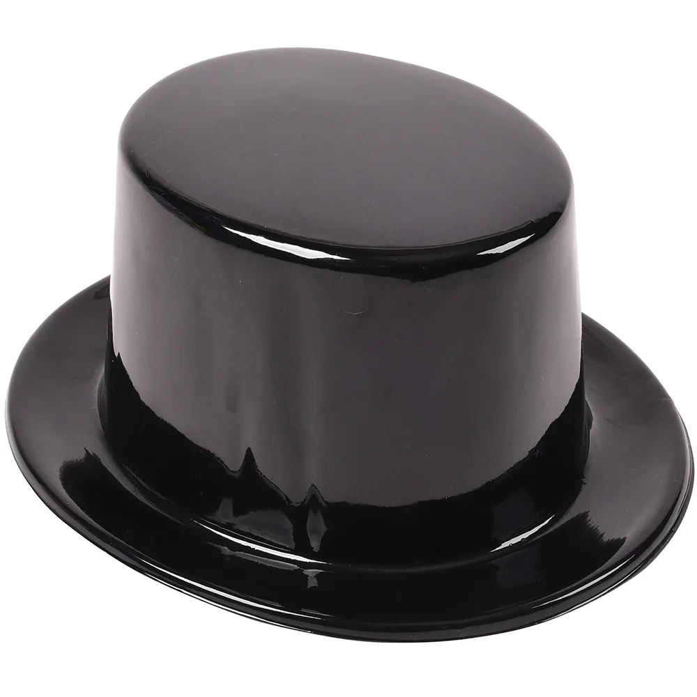 Black Costume Top Hats (one dozen)
