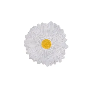 Bordallo Pinheiro Maria Flor Daisy Dessert Plate White 23cm