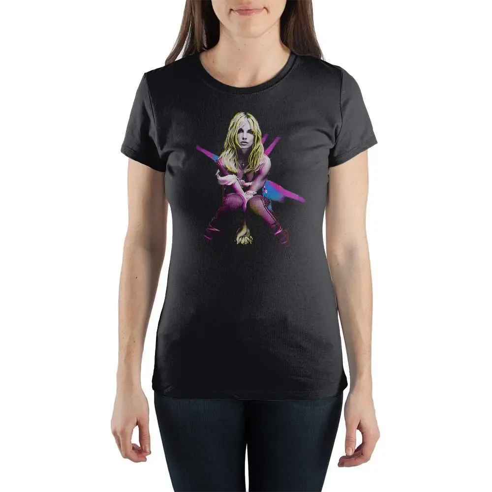 Britney Album Cover Britney Spears TShirt Juniors Graphic Tee