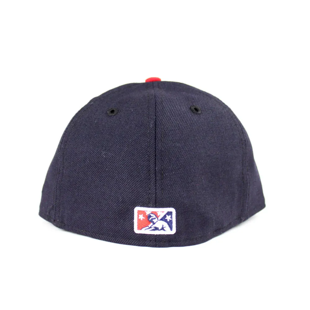 Brooklyn Cyclones New Era 59Fifty Fitted Hat (Navy Red Gray Under Brim)