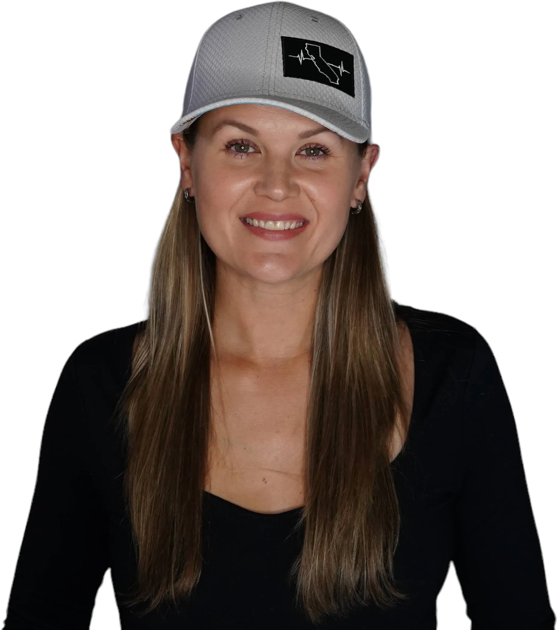 California Hat | Airmesh | Athletic Fit | Gray