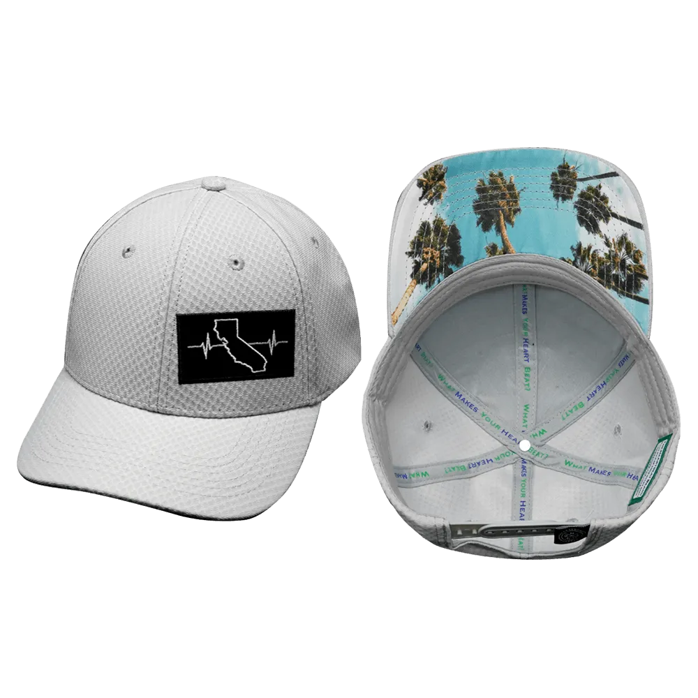 California Hat | Airmesh | Athletic Fit | Gray
