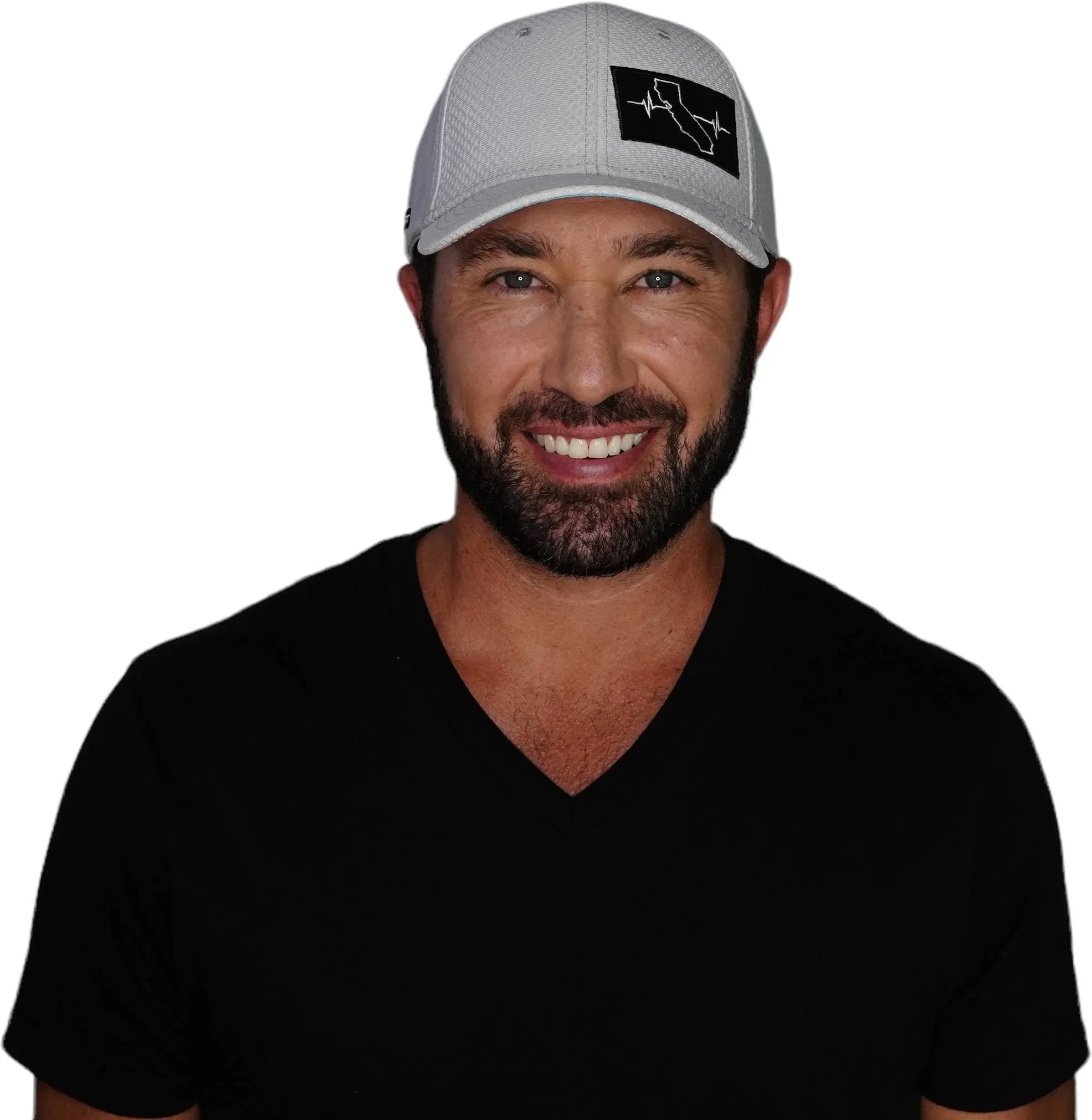 California Hat | Airmesh | Athletic Fit | Gray