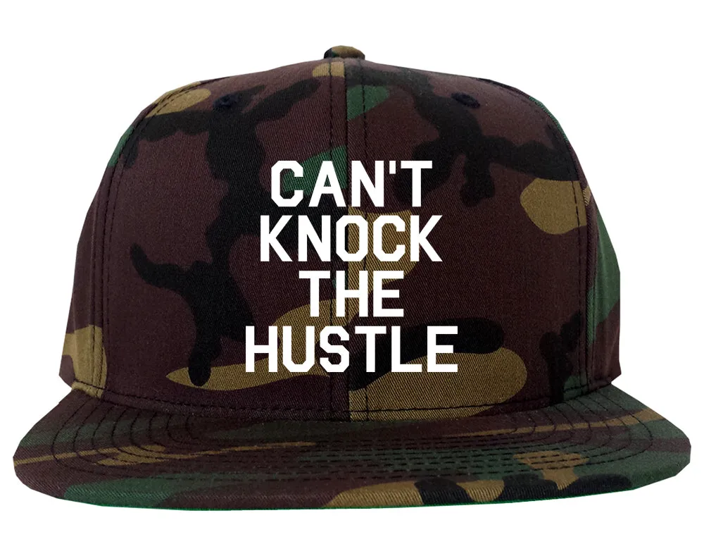 Cant Knock The Hustle Mens Snapback Hat