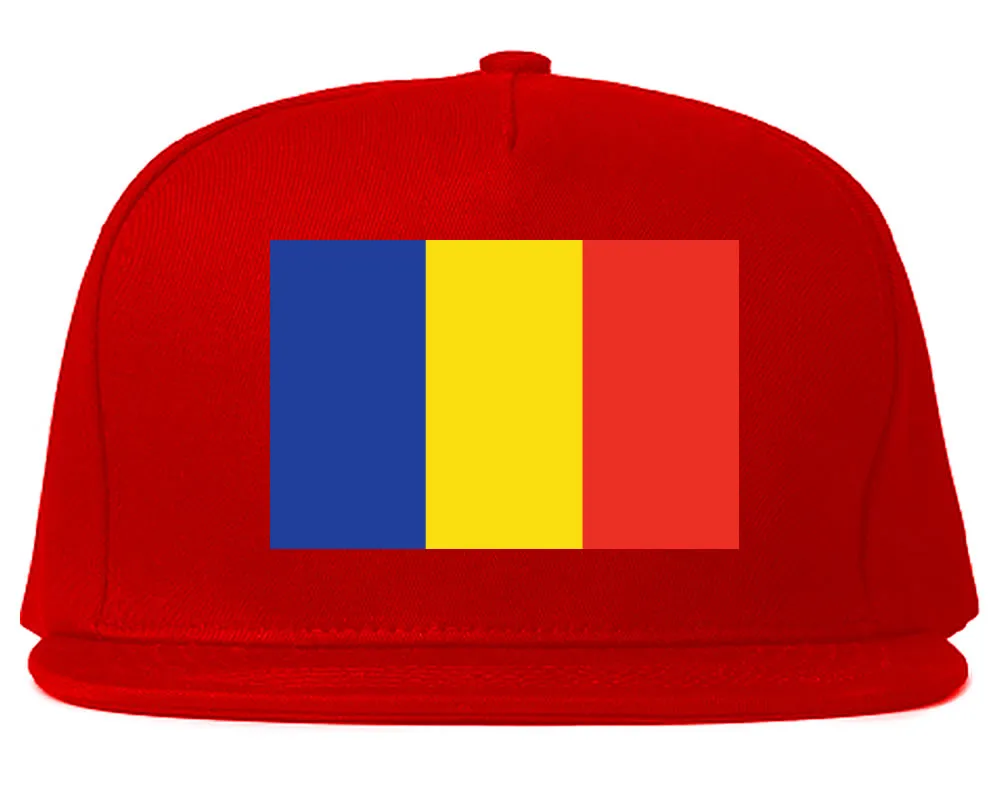 Chad Flag Country Printed Snapback Hat Cap