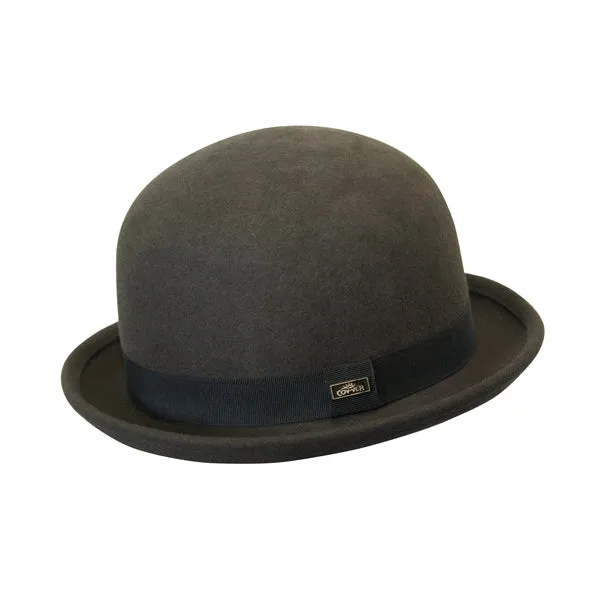 Conner Wool Felt Waterproof Crushable Derby Bowler Hat