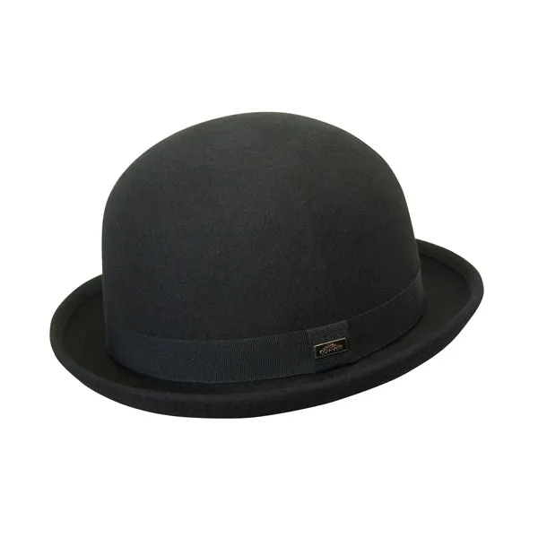 Conner Wool Felt Waterproof Crushable Derby Bowler Hat