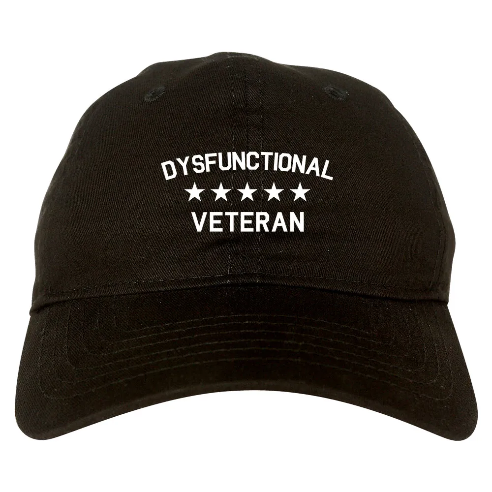 Dysfunctional Veteran Mens Dad Hat Baseball Cap