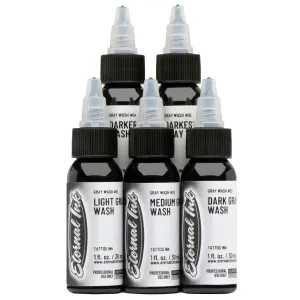 Eternal Gray Wash Colors Set