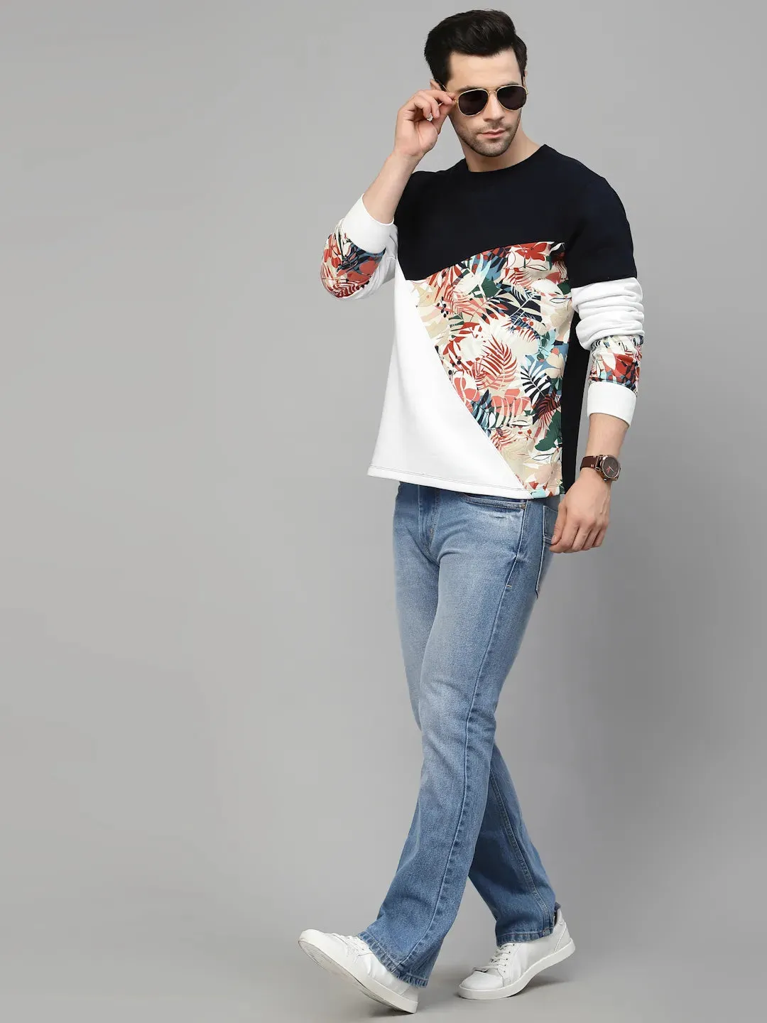 Flawless Trendy Men's Printed Sweatshirt | ADAM