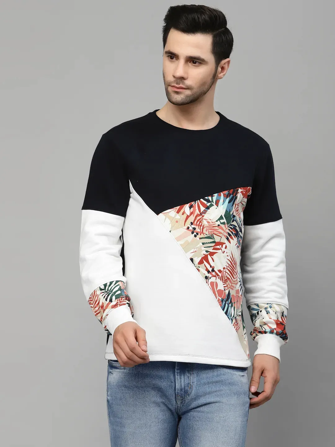 Flawless Trendy Men's Printed Sweatshirt | ADAM