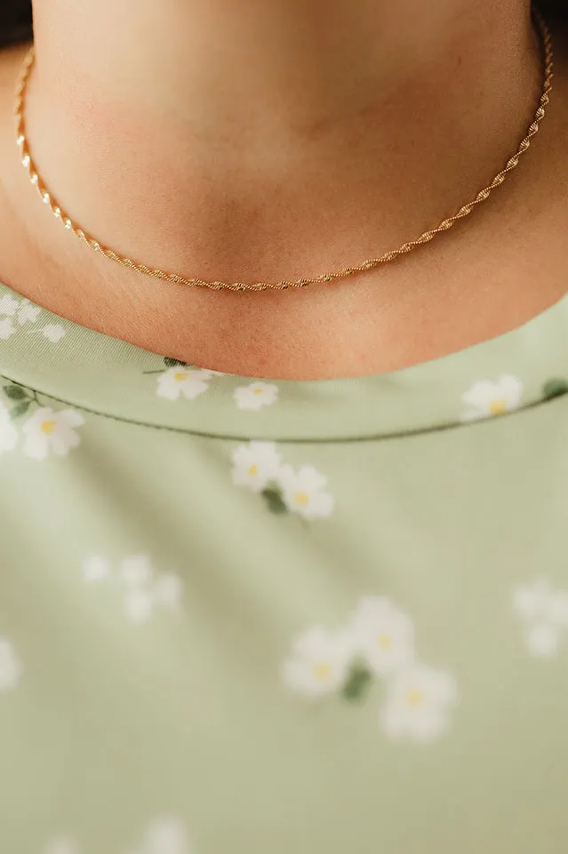 Floral Printed Babydoll Top