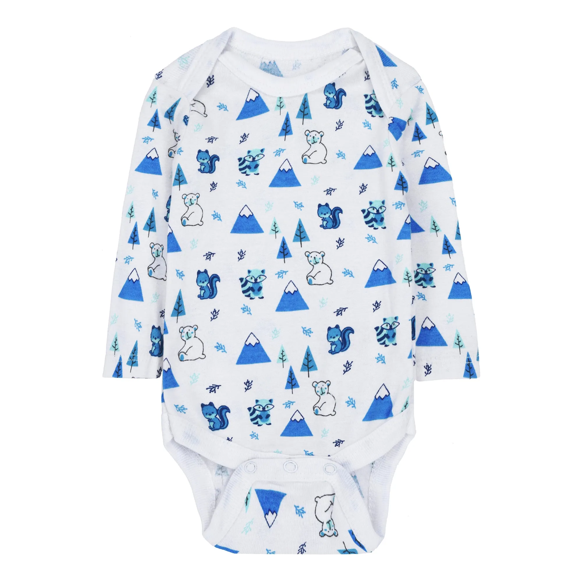 FS-494 Long Sleeve Bodysuit 2pk Blue Mountains