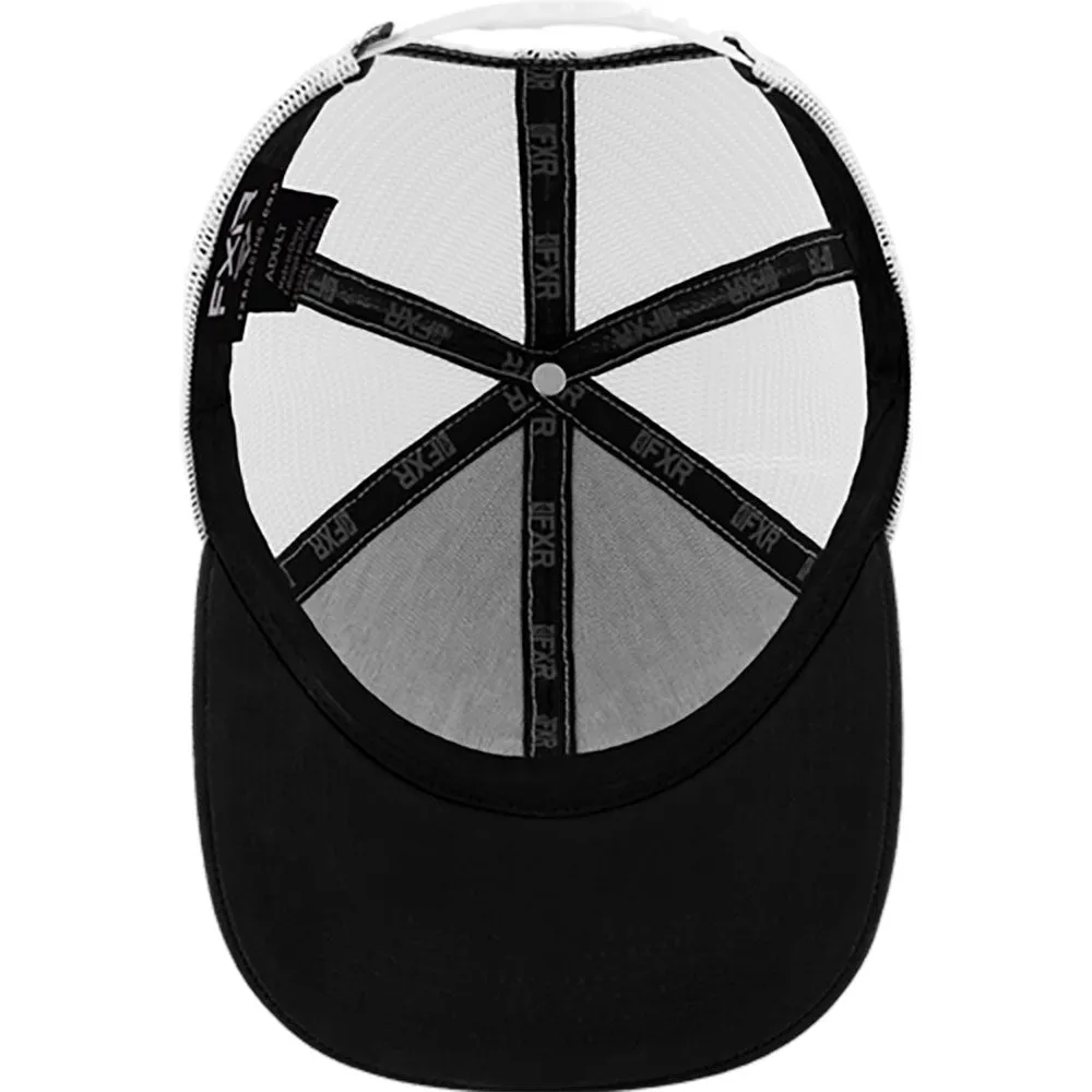 FXR Pro Fish Hat Black/White