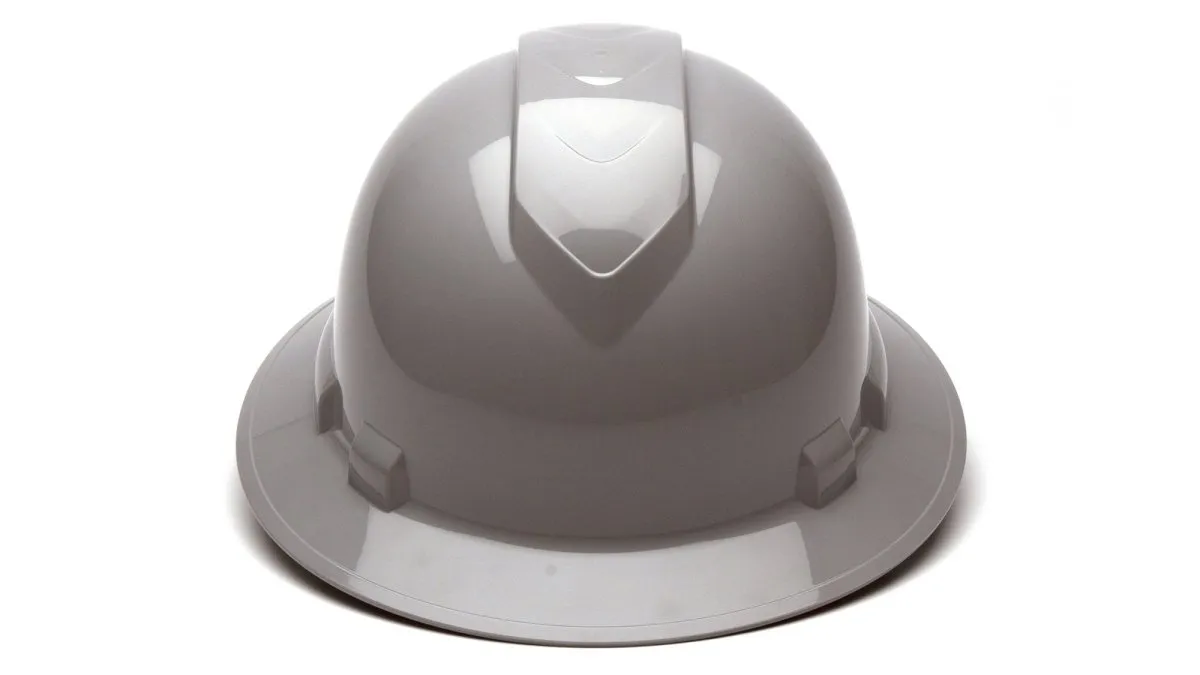 Gray Full Brim Style 4-Point Standard Ratchet - Case of 12