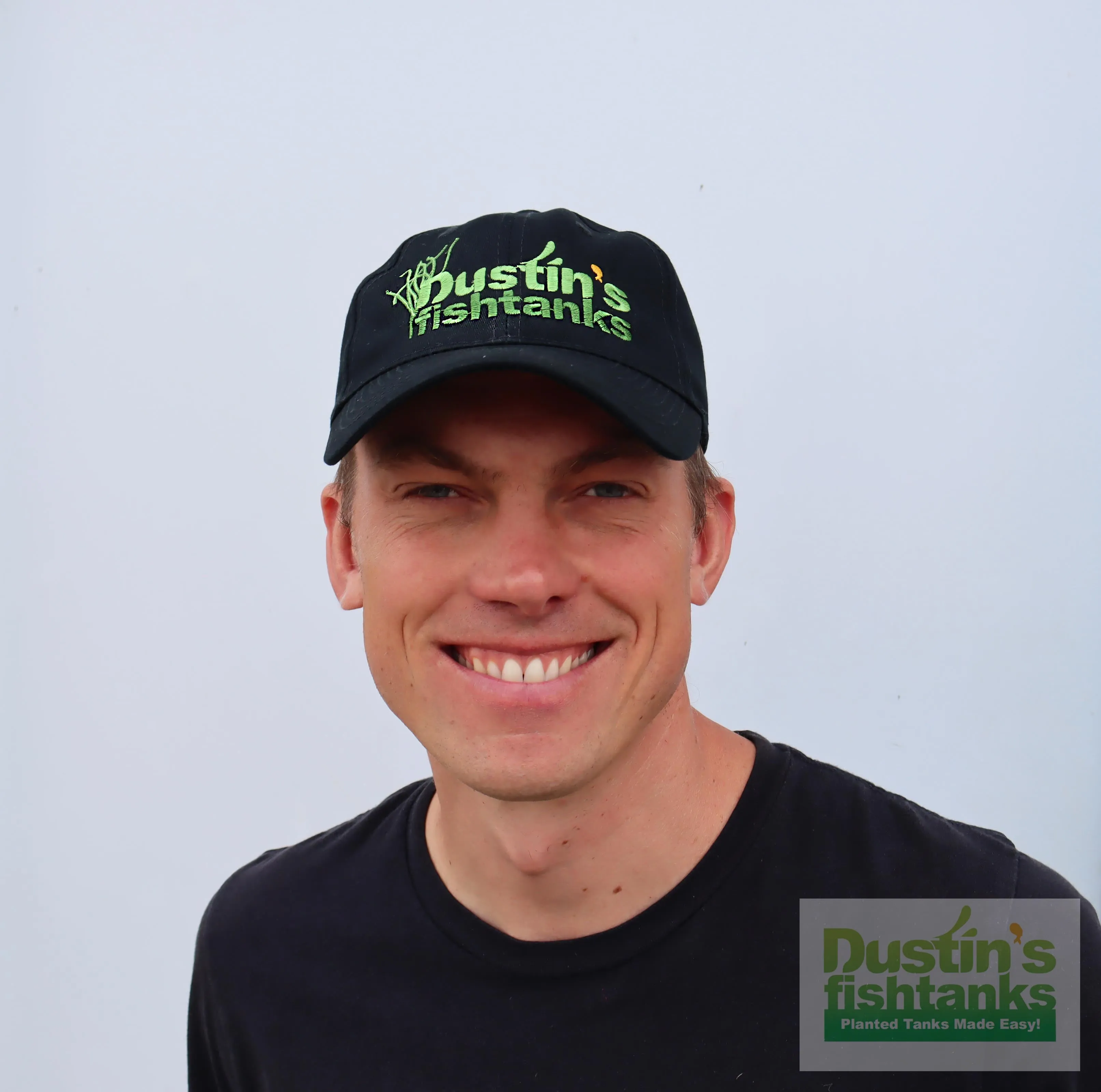 HATS! Dustin's FishTanks Logo with Crinum Natans Hat