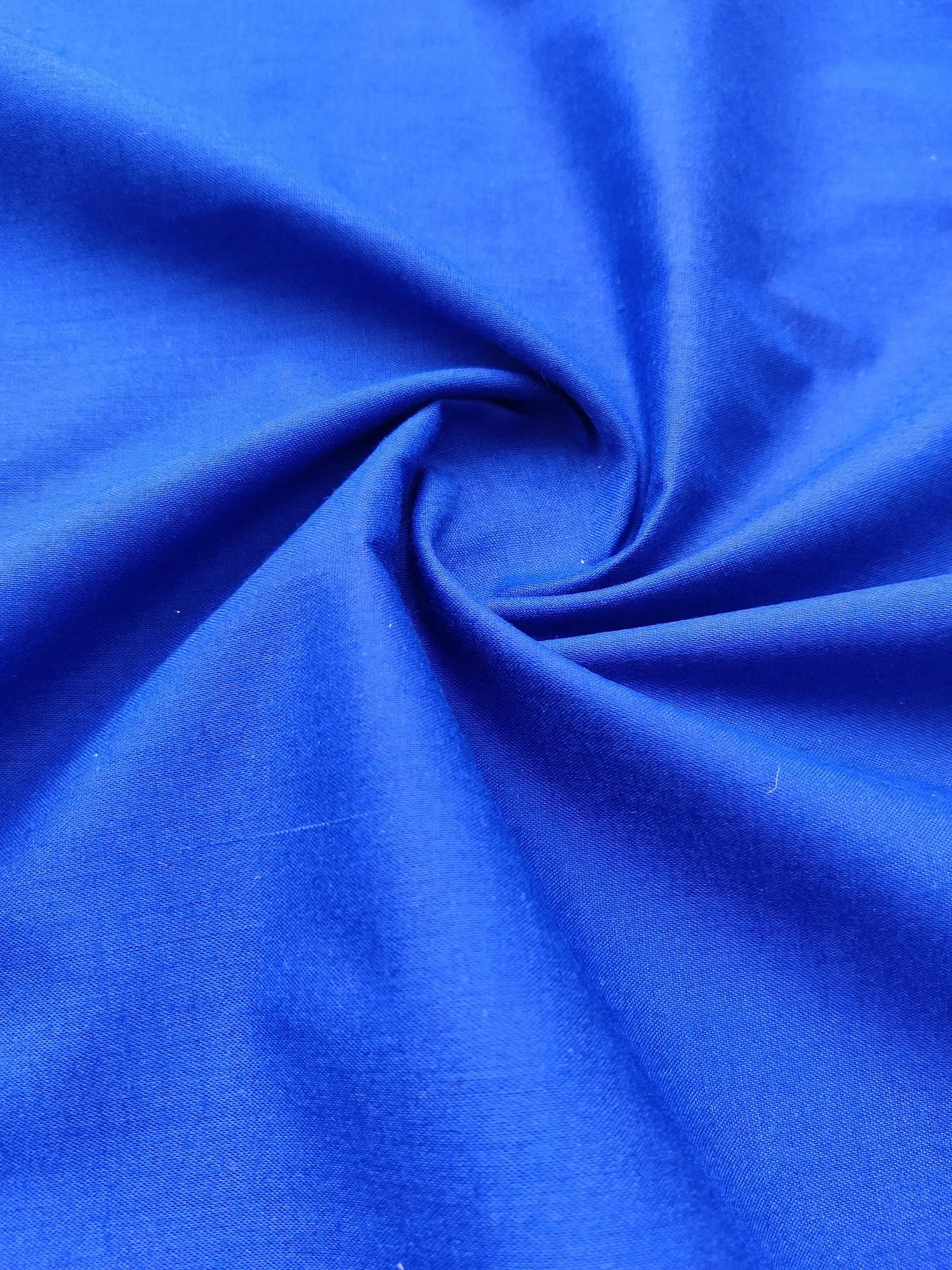 Ink Blue Plain Cotton Fabric