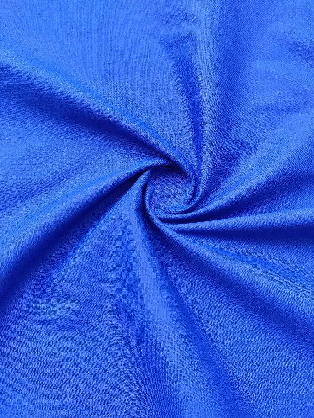 Ink Blue Plain Cotton Fabric