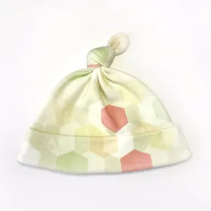 Juicy Geometric Baby Hat (0-3M) - Organic Cotton | *25% Off!*