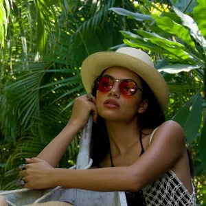 LOLITA HANDMADE PALM HAT