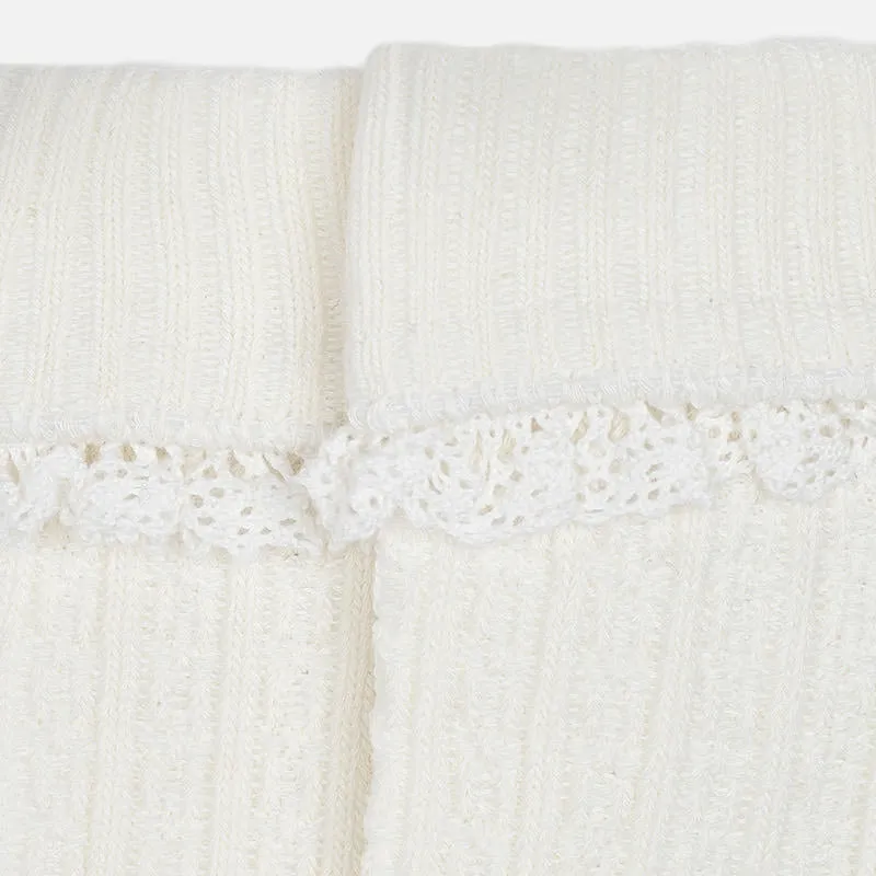 Mayoral Cable Knit Socks