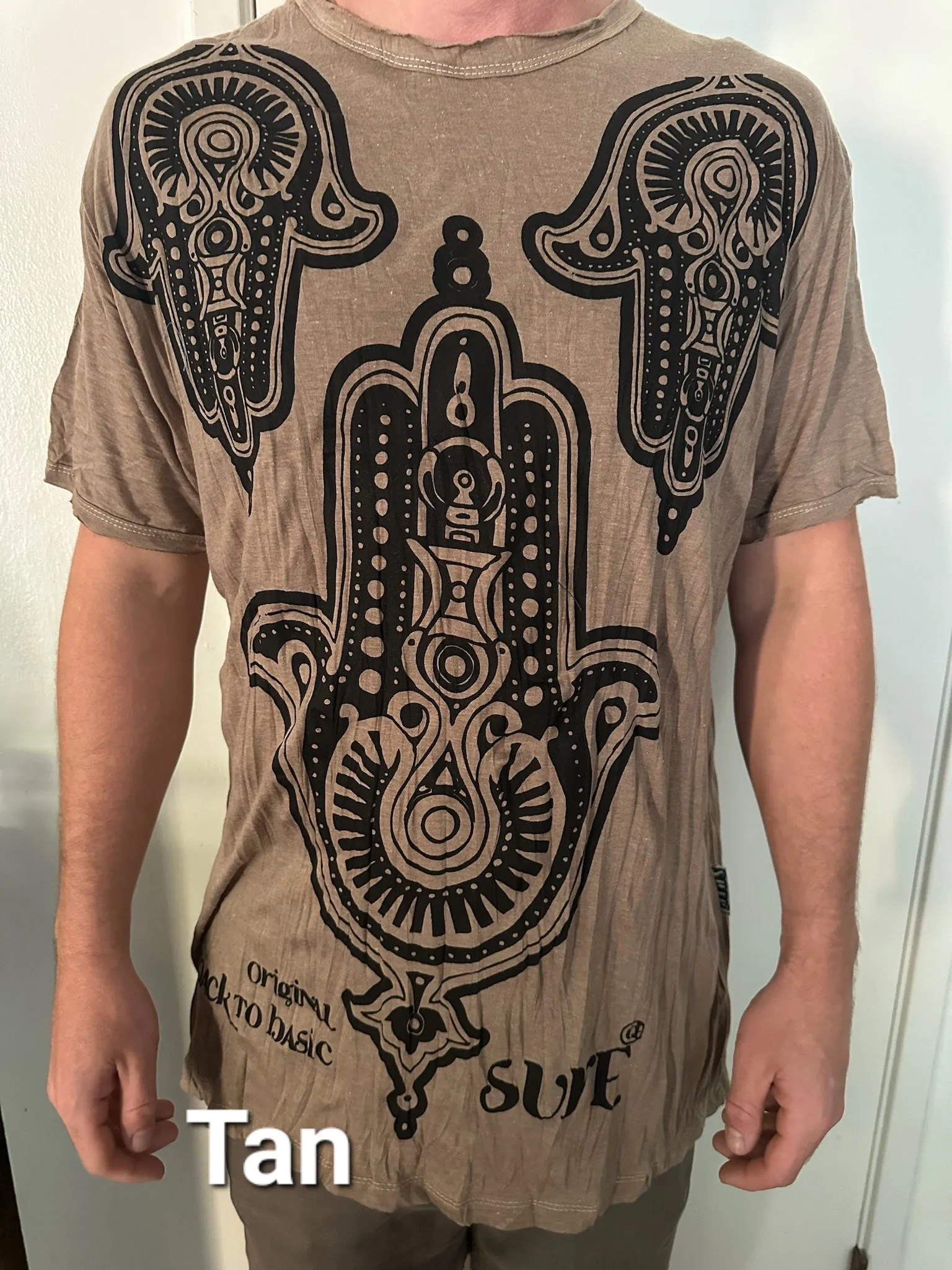 Men's Printed Hand of Hamsa T-Shirt