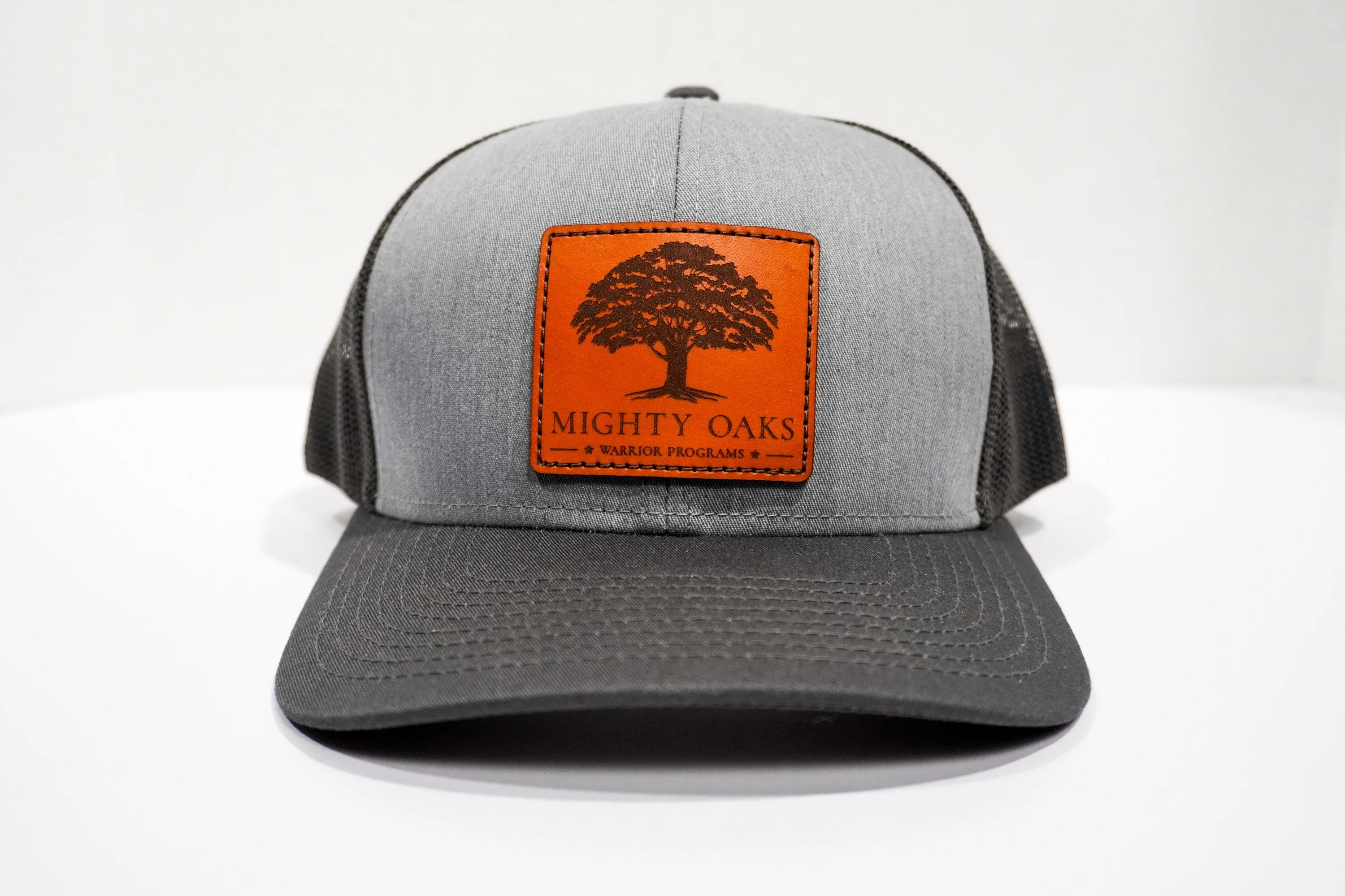 Mighty Oaks Hat - Leather Patch Logo