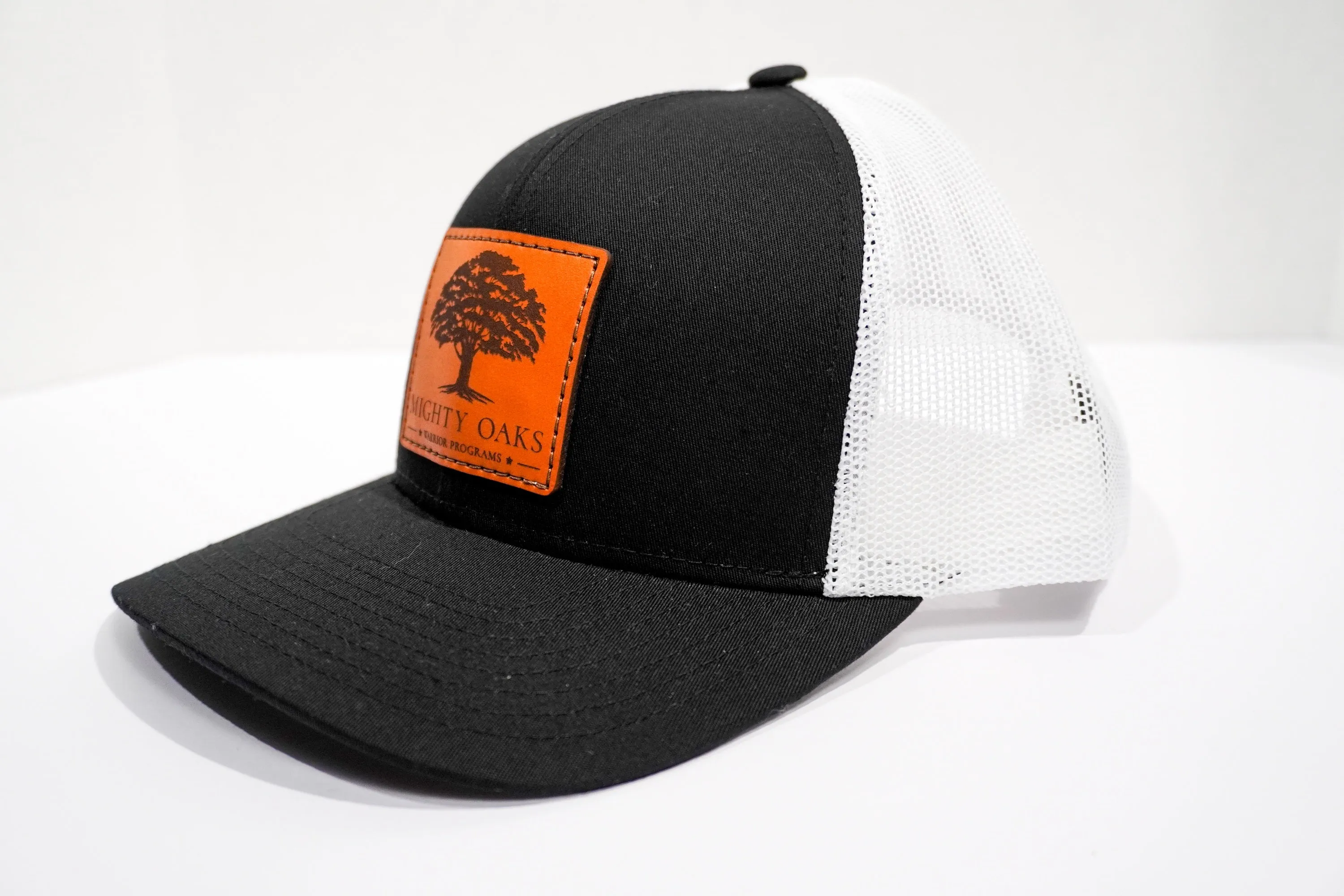 Mighty Oaks Hat - Leather Patch Logo