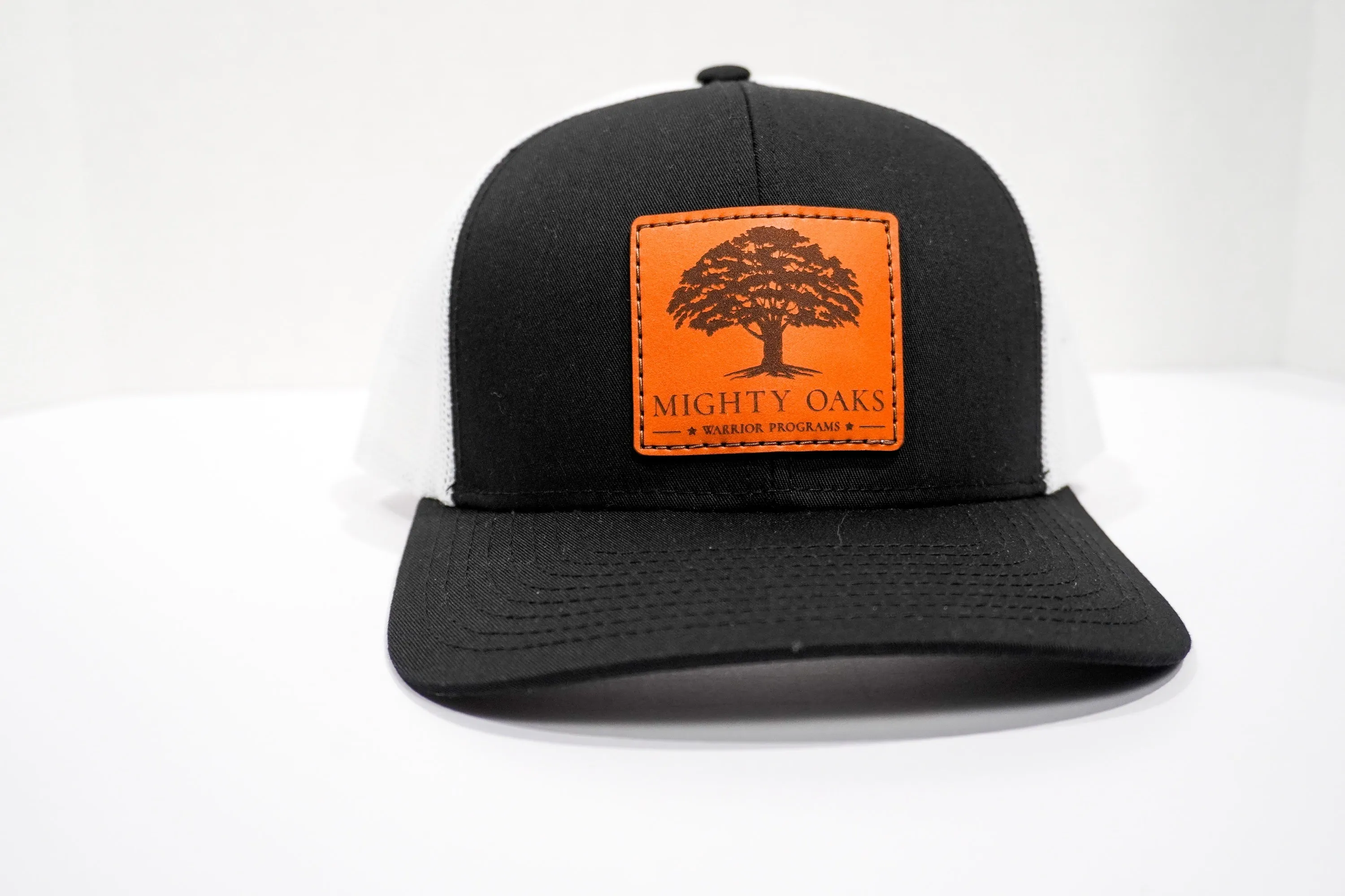 Mighty Oaks Hat - Leather Patch Logo
