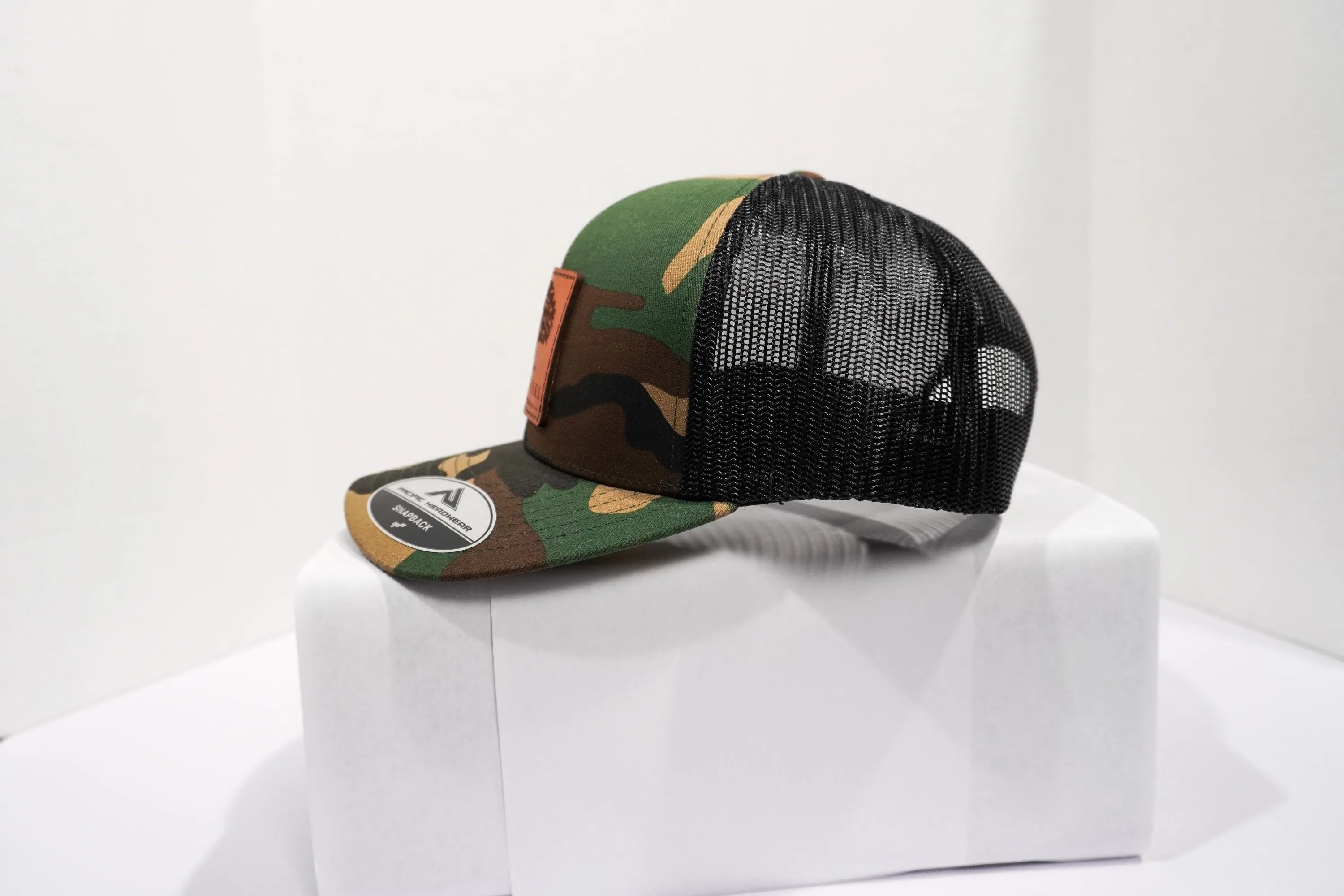 Mighty Oaks Hat - Leather Patch Logo