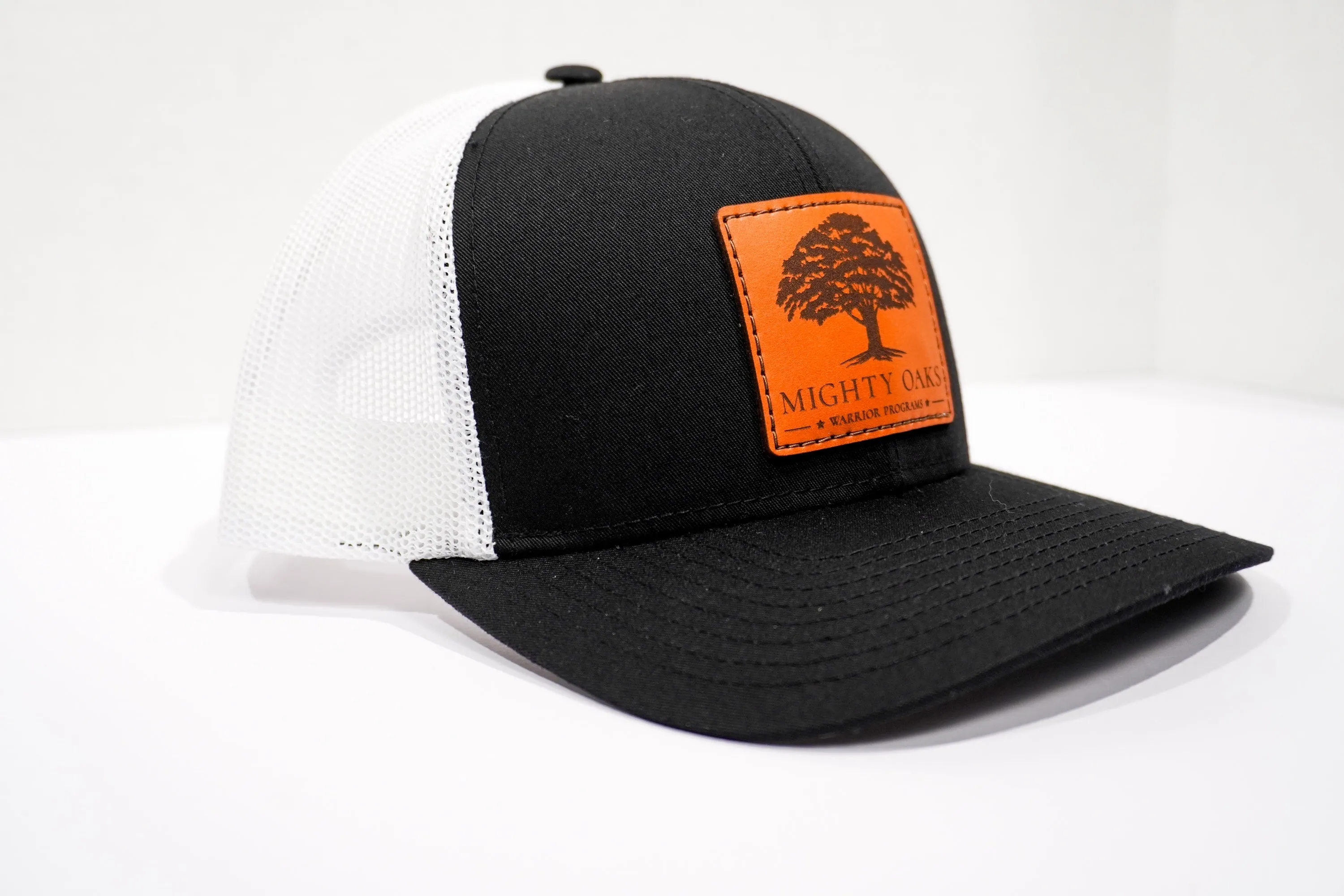 Mighty Oaks Hat - Leather Patch Logo