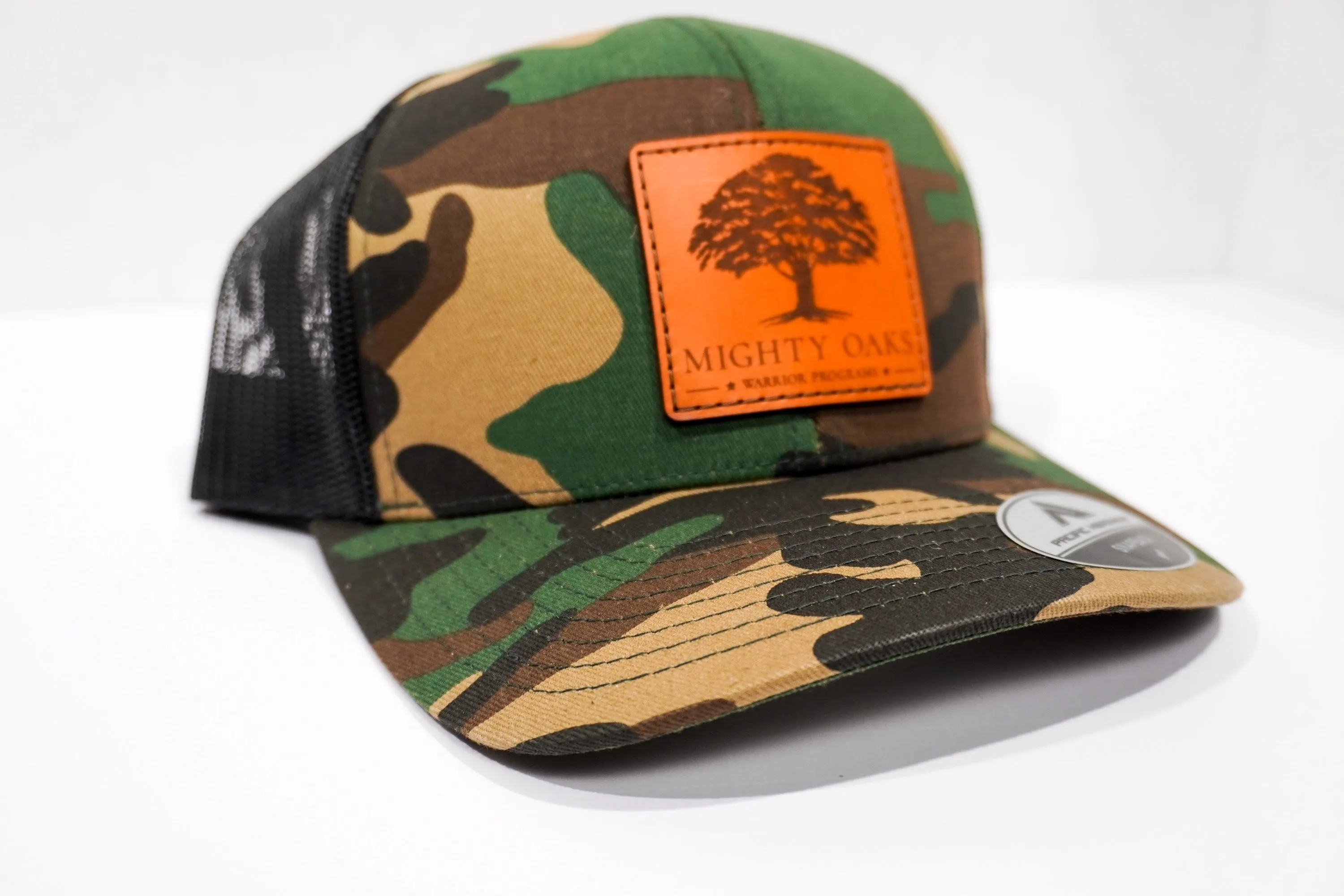 Mighty Oaks Hat - Leather Patch Logo