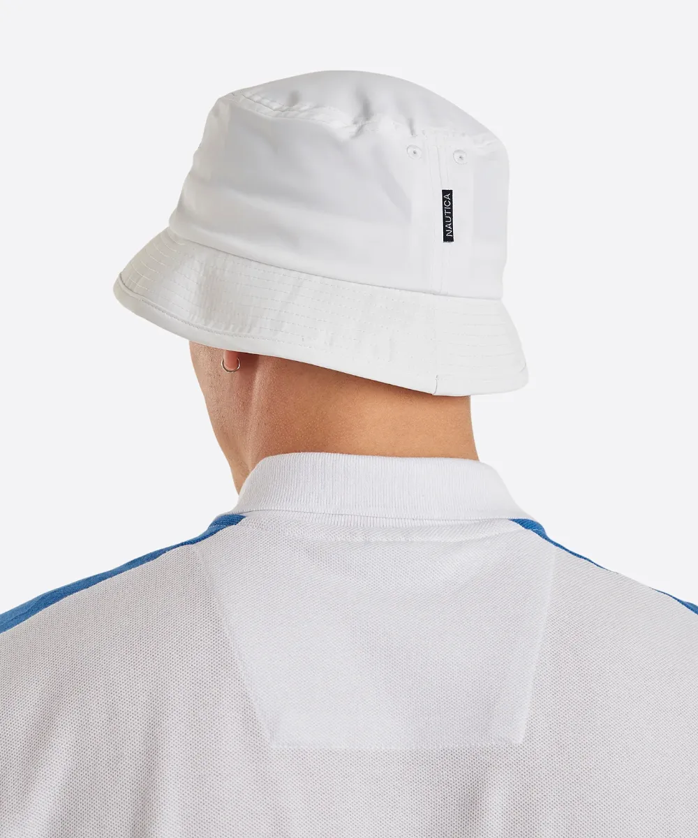 Nautica Pacific Bucket Hat (White)
