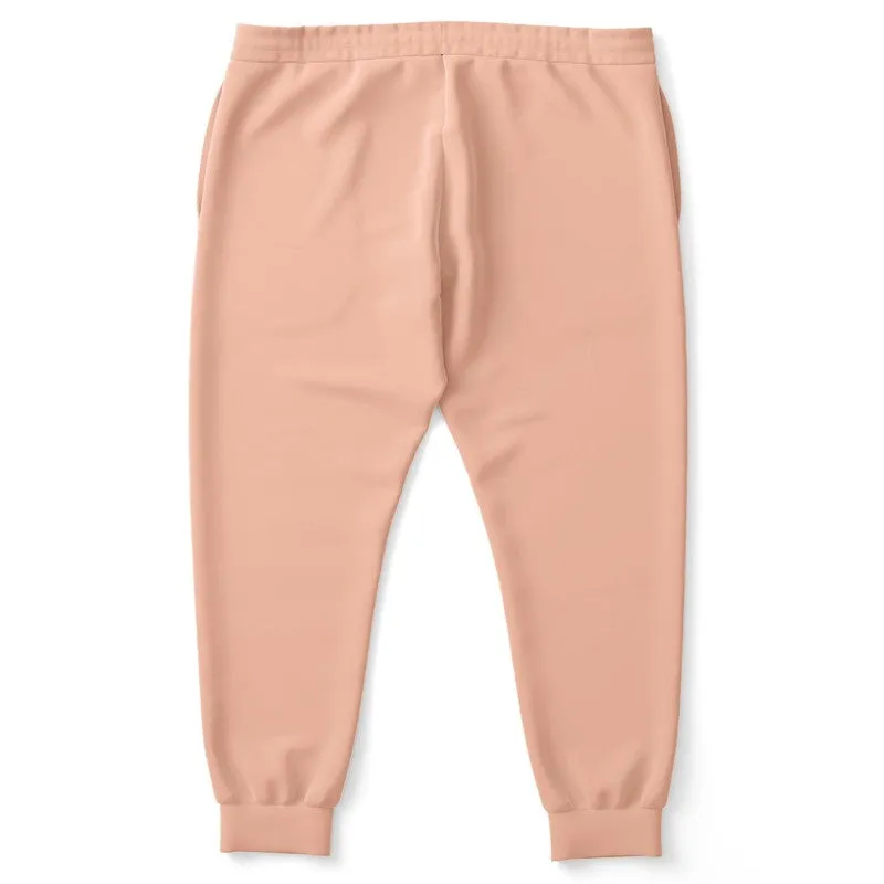 Pale Pastel Red Joggers | Unisex | with PLUS sizes | Bright Pale Pastel Red | C0M30Y30K0