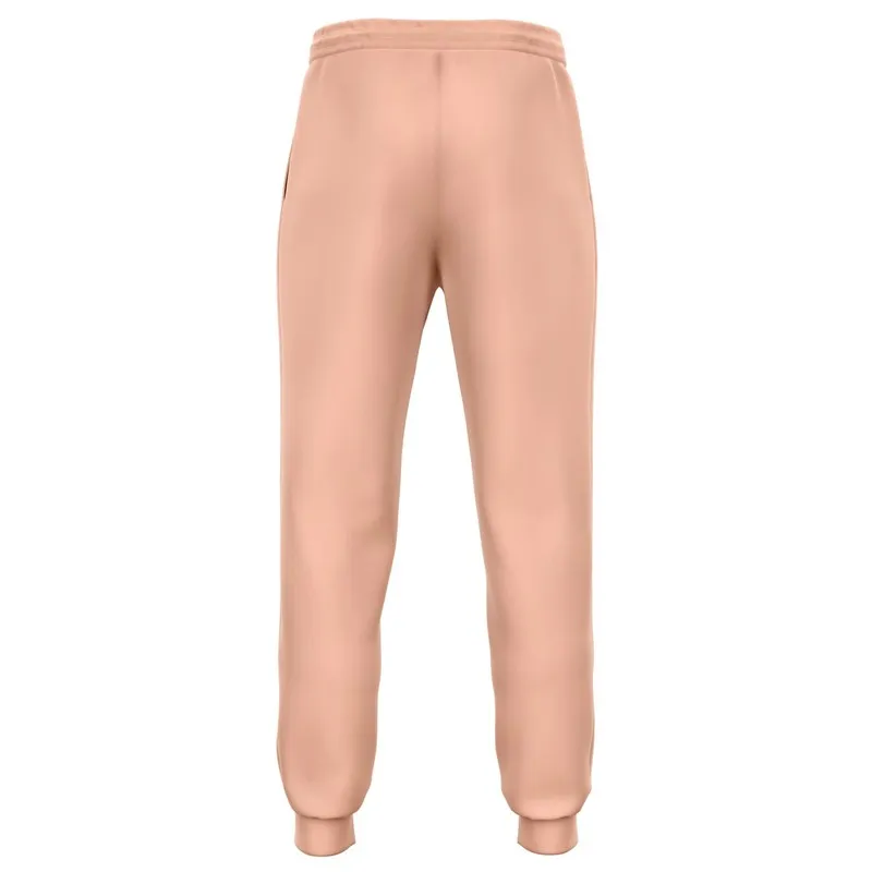 Pale Pastel Red Joggers | Unisex | with PLUS sizes | Bright Pale Pastel Red | C0M30Y30K0