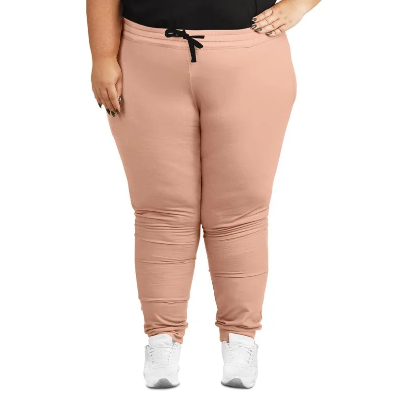 Pale Pastel Red Joggers | Unisex | with PLUS sizes | Bright Pale Pastel Red | C0M30Y30K0