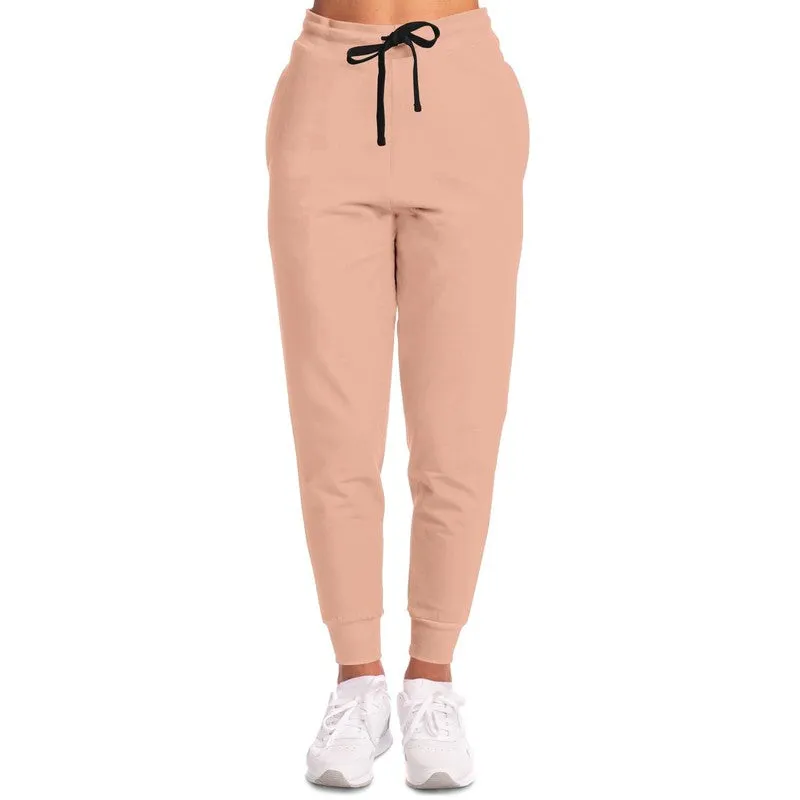 Pale Pastel Red Joggers | Unisex | with PLUS sizes | Bright Pale Pastel Red | C0M30Y30K0