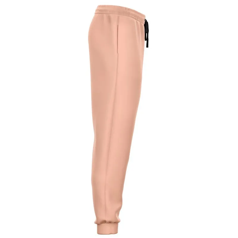 Pale Pastel Red Joggers | Unisex | with PLUS sizes | Bright Pale Pastel Red | C0M30Y30K0