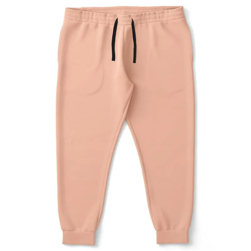 Pale Pastel Red Joggers | Unisex | with PLUS sizes | Bright Pale Pastel Red | C0M30Y30K0