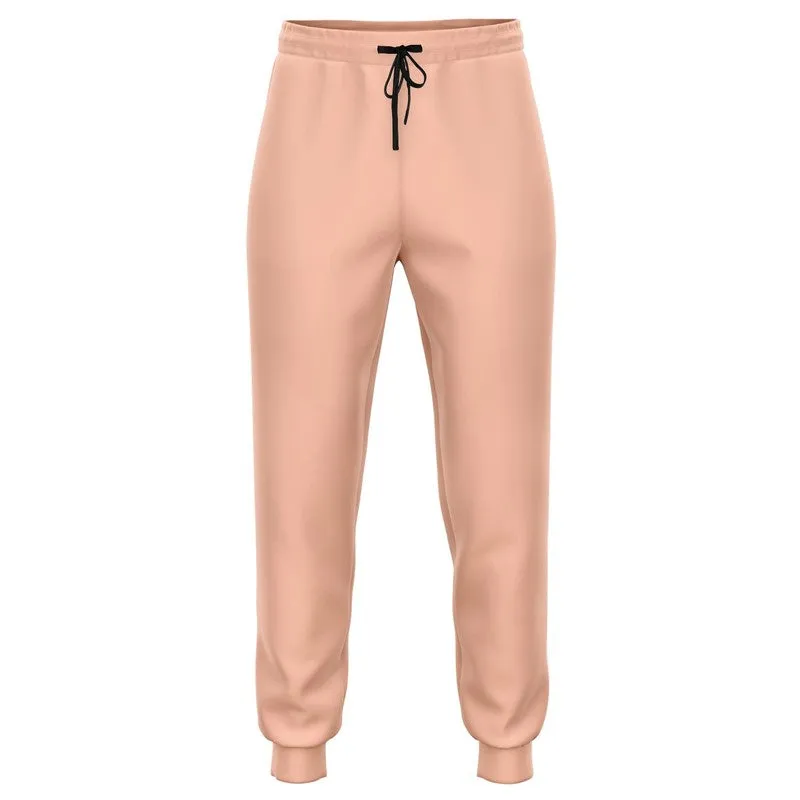 Pale Pastel Red Joggers | Unisex | with PLUS sizes | Bright Pale Pastel Red | C0M30Y30K0