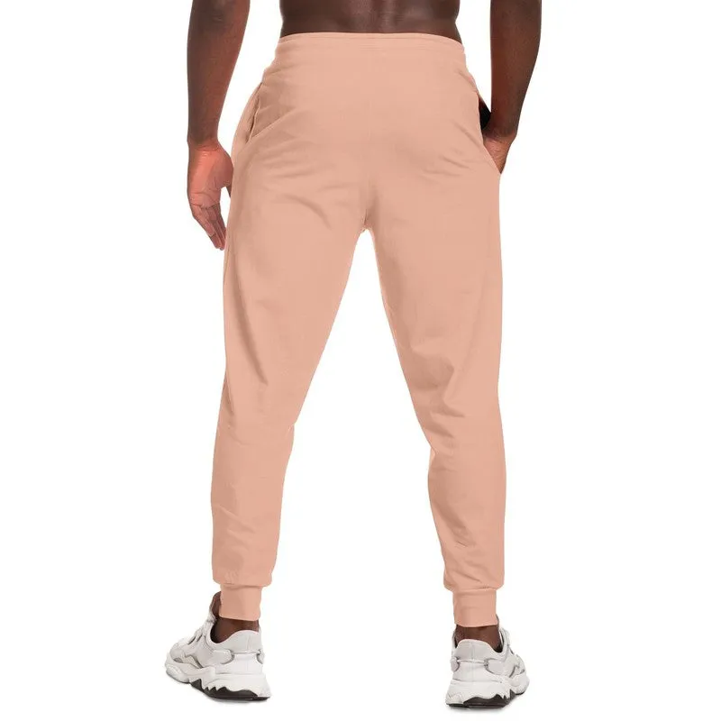 Pale Pastel Red Joggers | Unisex | with PLUS sizes | Bright Pale Pastel Red | C0M30Y30K0