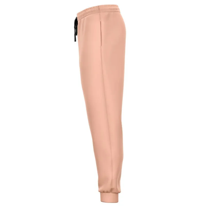 Pale Pastel Red Joggers | Unisex | with PLUS sizes | Bright Pale Pastel Red | C0M30Y30K0