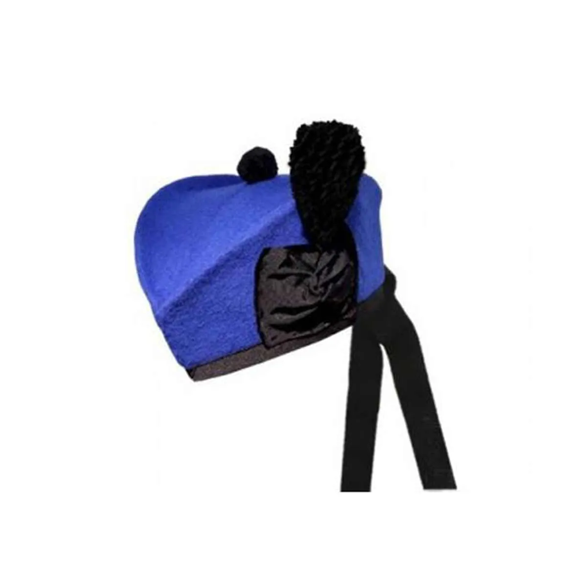 Plain Royal Blue Glengarry